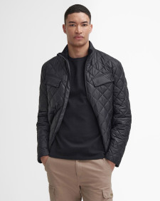 Ariel Box Quilted Jacket Classic Black