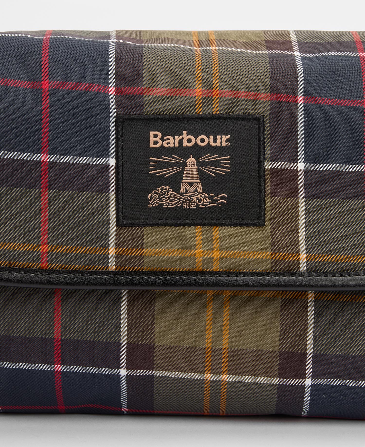 Tartan Hanging Washbag image number 3