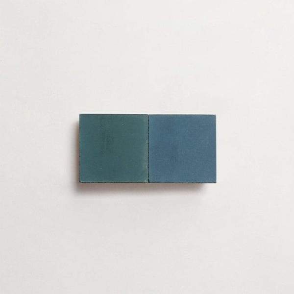 cement: mythology checkerboard | foxglove | grande | matte | duo | mallard + forest | sample 