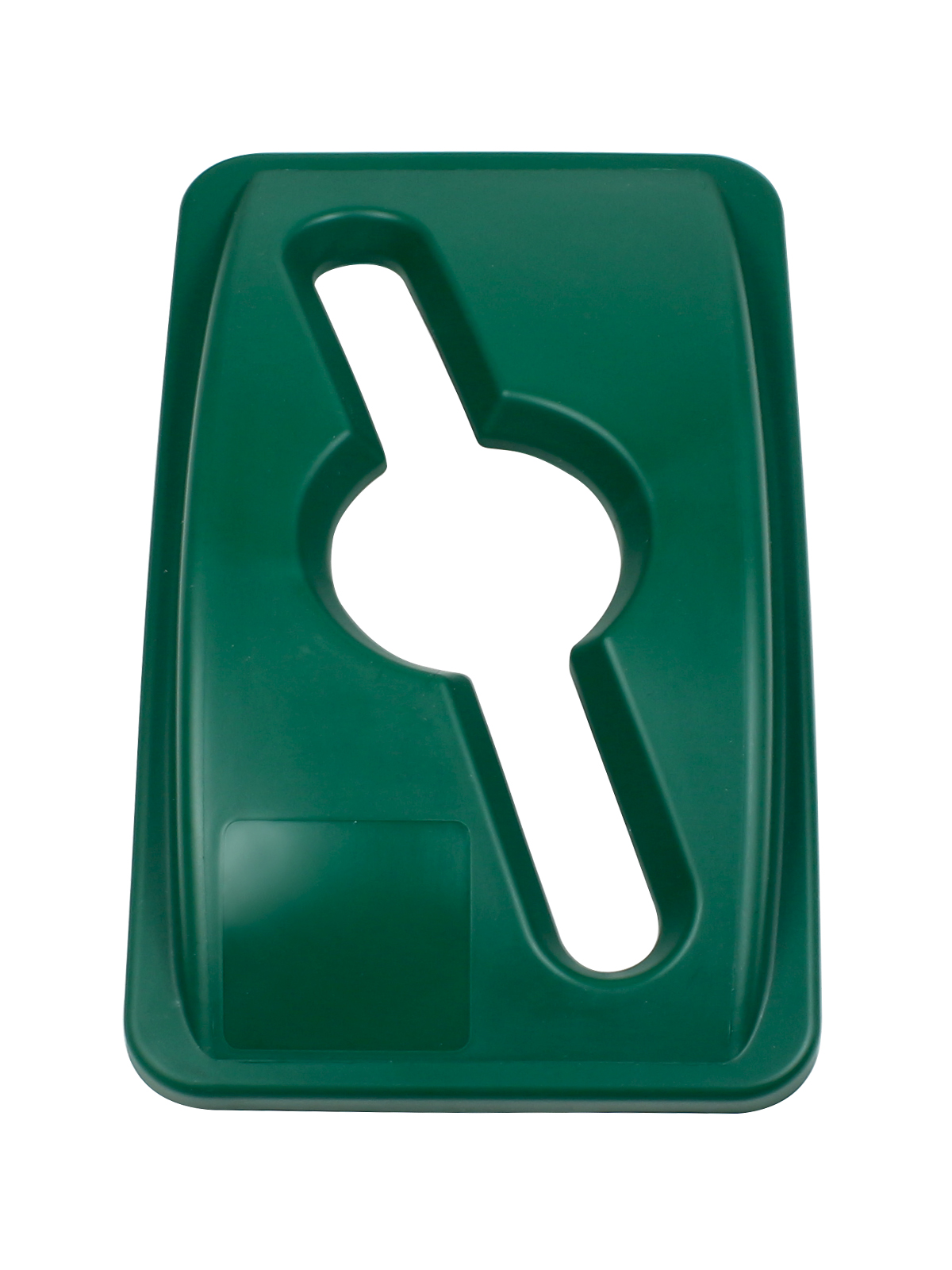 WASTE WATCHER – Single – Lid – Mixed – Dark Green