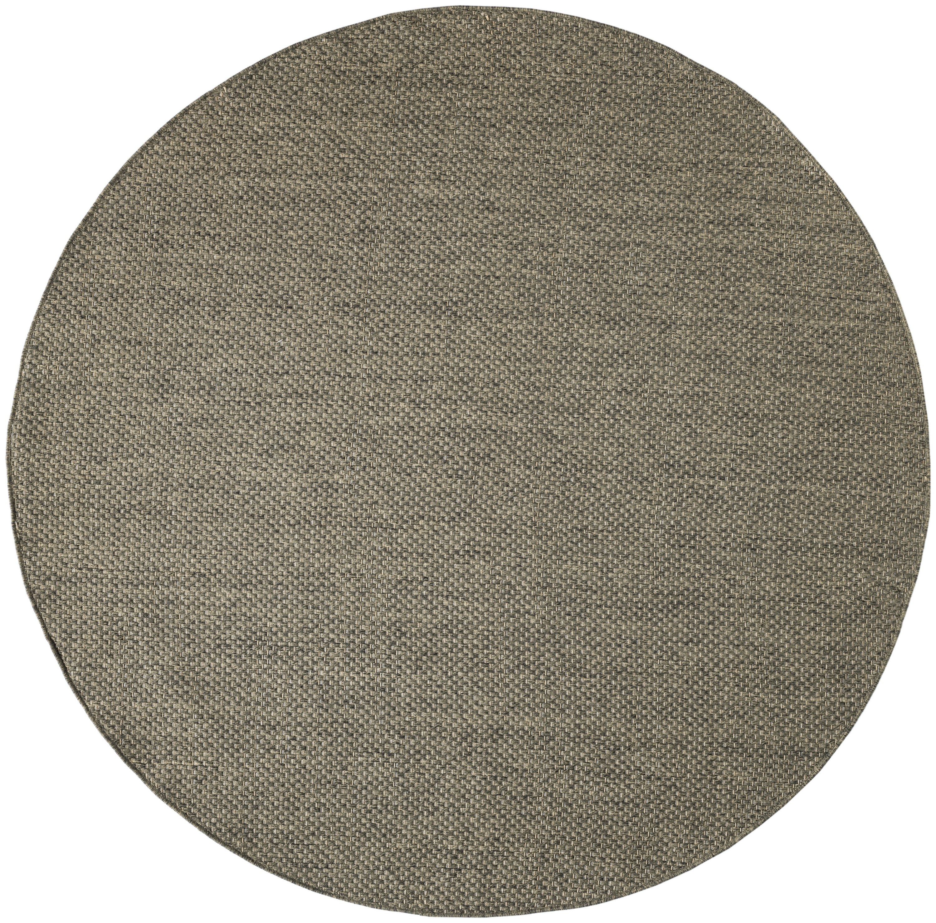Nourison Tulum 8' x Round Olive Outdoor Rug