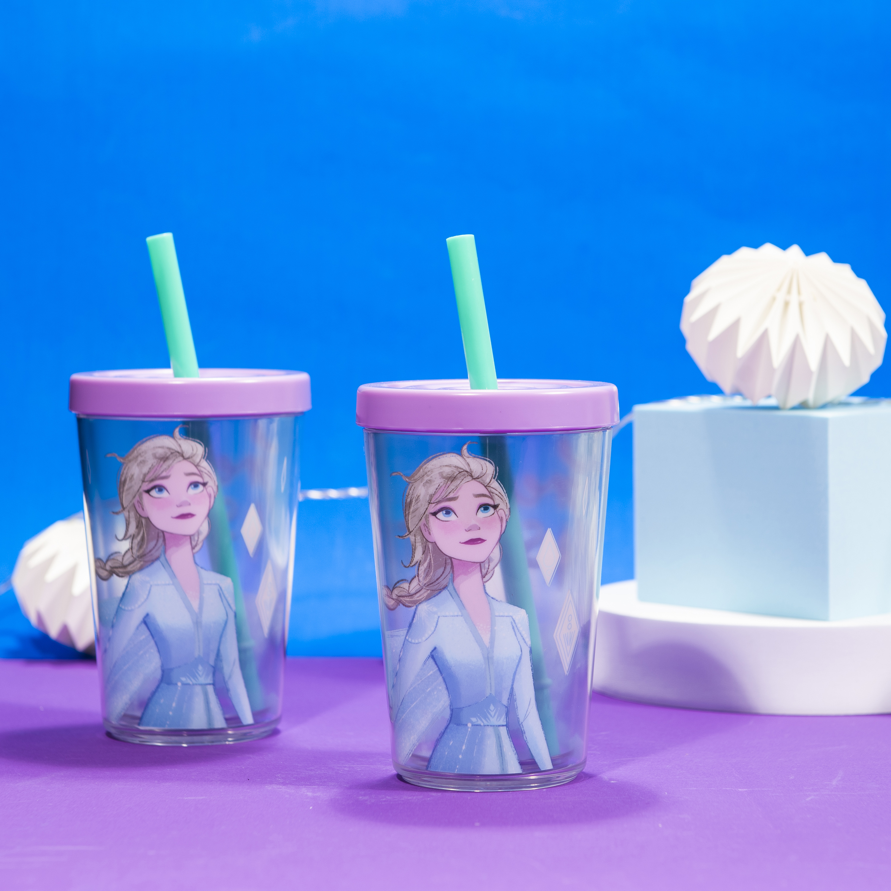 Disney Frozen 2 Movie 13 ounce Insulated Tumbler, Princess Elsa, 2-piece set slideshow image 6 Disney Frozen 2 Movie 13 ounce Insulated Tumbler, Princess Elsa, 2-piece set slideshow image 6
