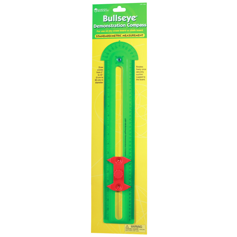 Bullseye Demonstration Compass, U.S. Customary