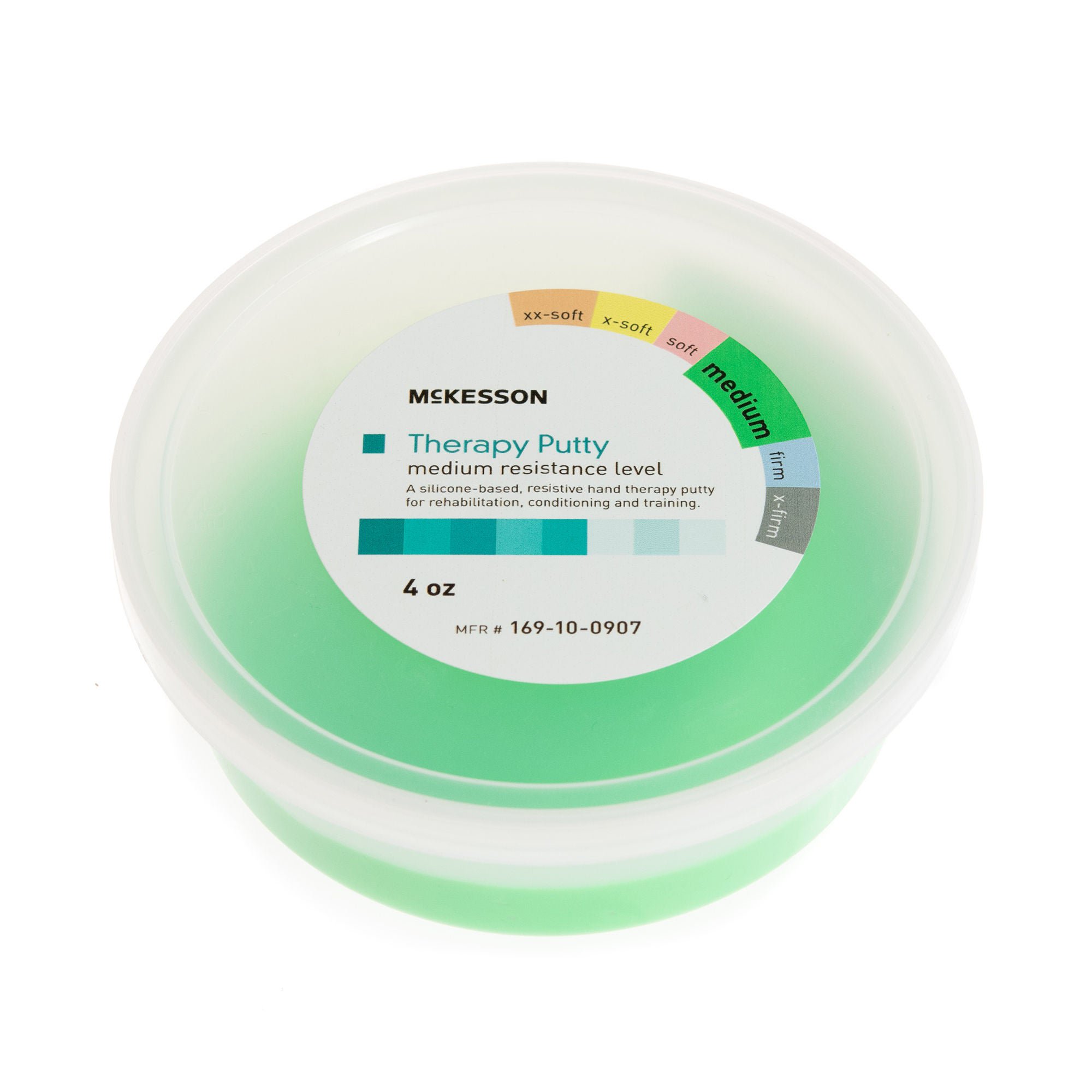 McKesson Therapy Putty, Green, Medium, 4-ounce Container