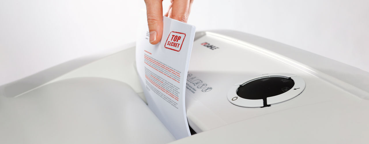 Dahle Shredders offer the greatest protection available and are engineered with the power to handle all your top-secret destruction needs.