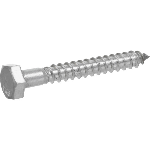 Stainless Steel Hex Lag Screw 1/4