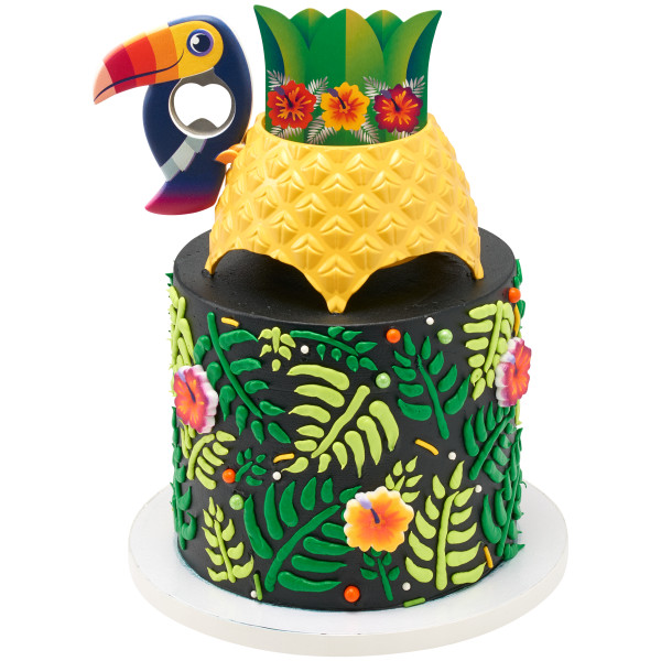 Tropical Vibes Assortment Dec-Ons® Decorations
