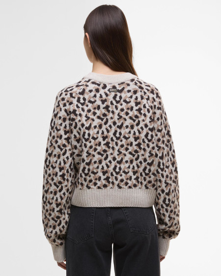 Harley Printed Crew Neck Jumper
