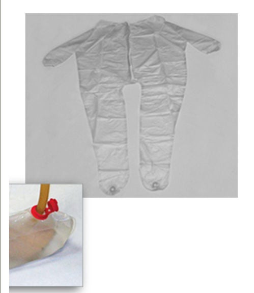 LDI UNIONALL, MORTUARY DRNBLE PLAS2XLG WHT (24/CS)