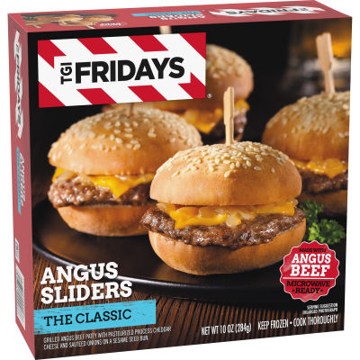 TGI Fridays The Classic Angus Sliders, 4 ct Box