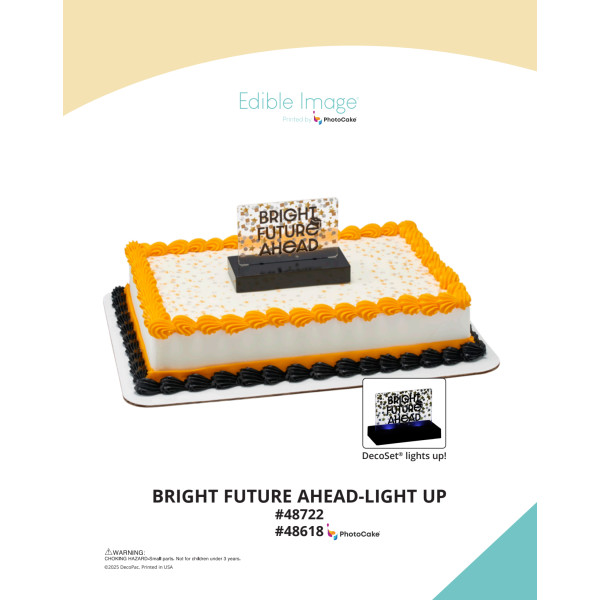 Bright Future Ahead The Magic of Cakes® PhotoCake® Enhanced Background Page