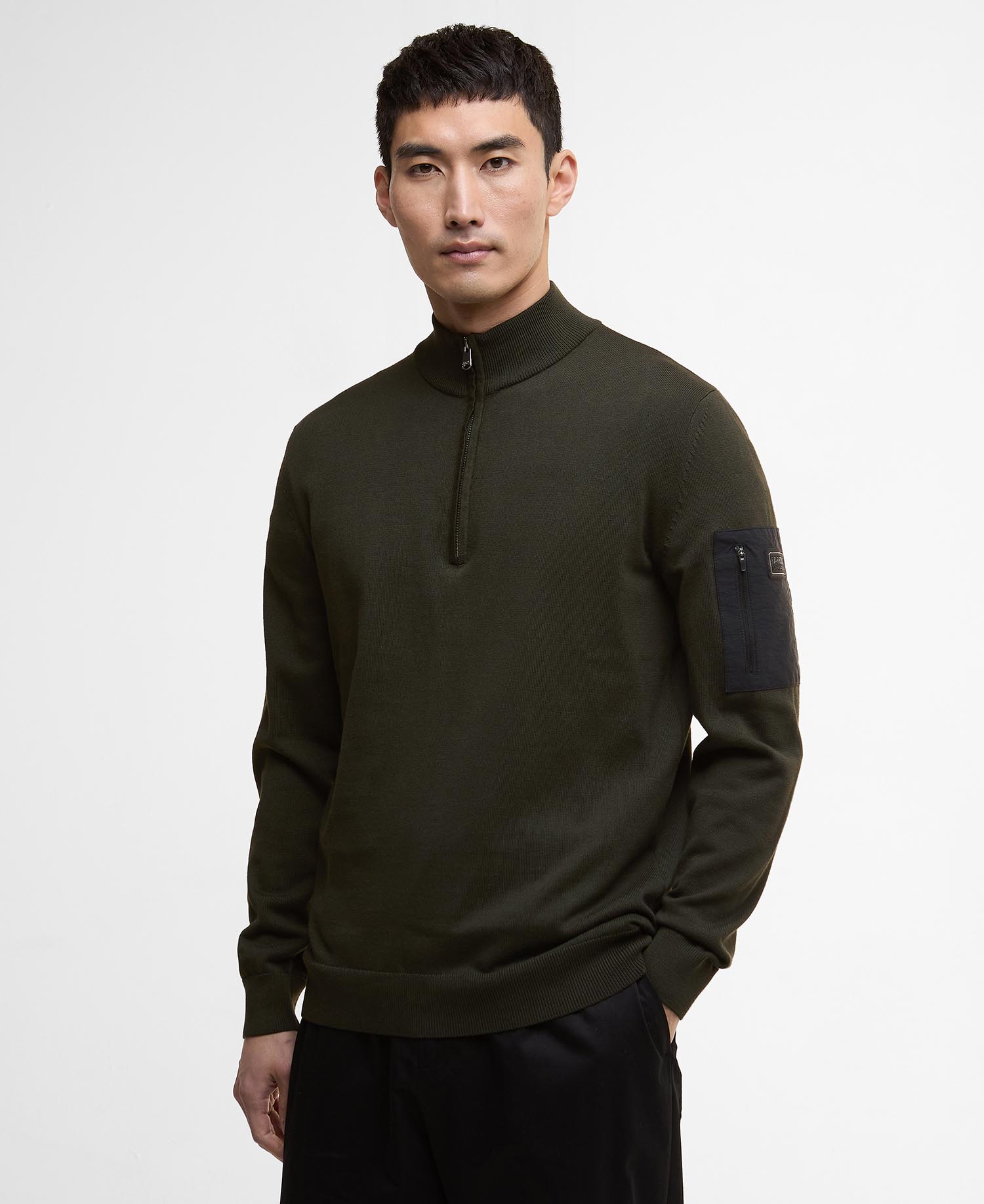 Maglione Blades con zip corta image number 0