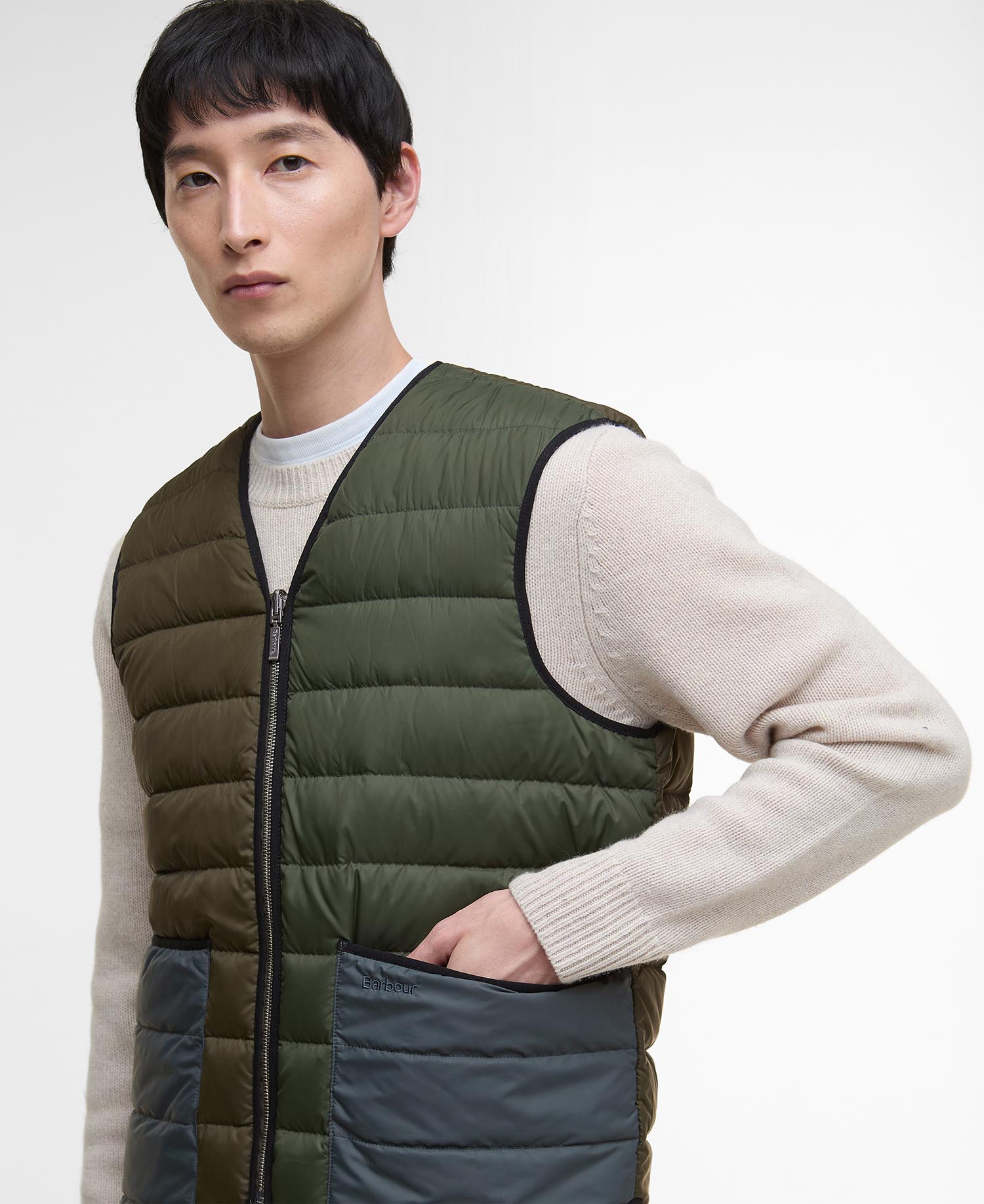 Gilet reversibile in piuma d’oca image number 3