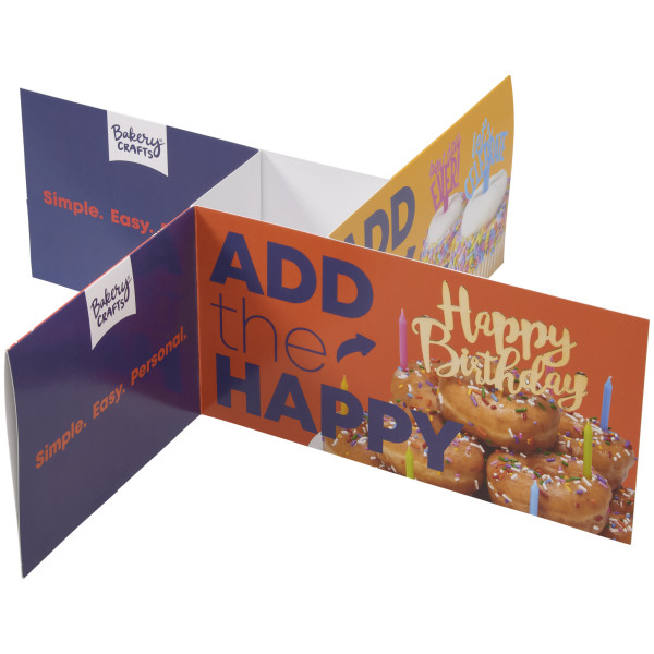 Bakery Crafts® Retail Decoration Floor Rack Header Card