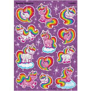 Sparkly Unicorns Sparkle Stickers&reg;, 24 Count