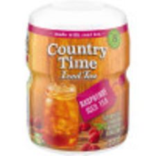 Country Time Raspberry Iced Tea Drink Mix, 19 oz Canister
