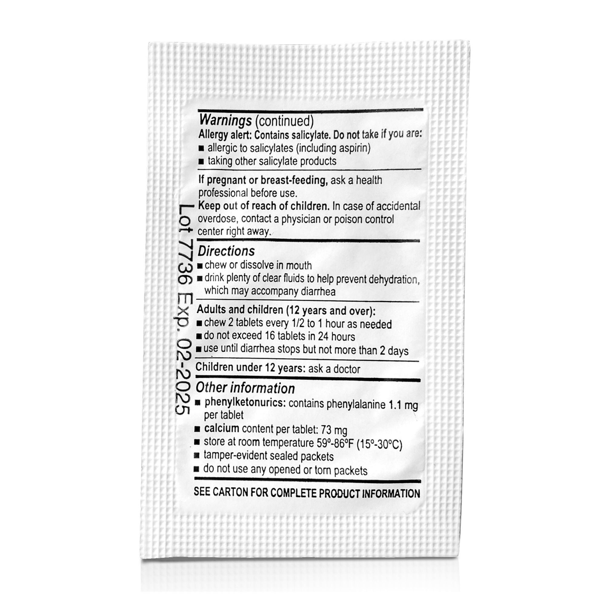 McKesson Bismuth Subsalicylate Anti-Diarrheal