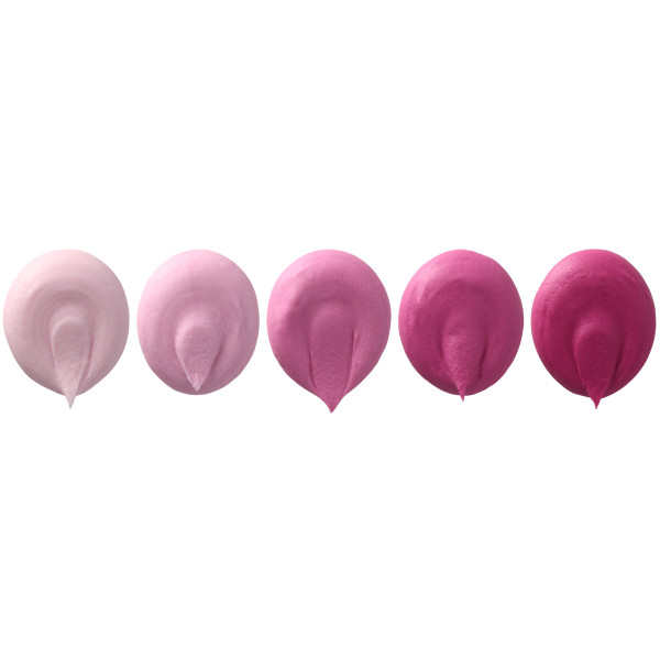 Pink - Red 3 Free Premium Gel Color