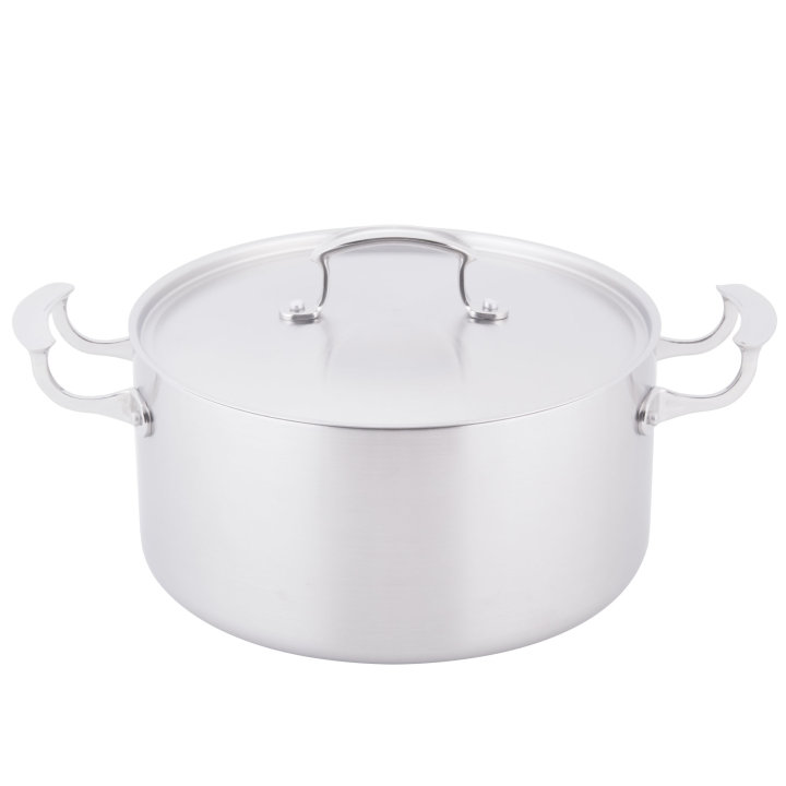 7-quart Miramar® display cookware casserole pan with low dome cover