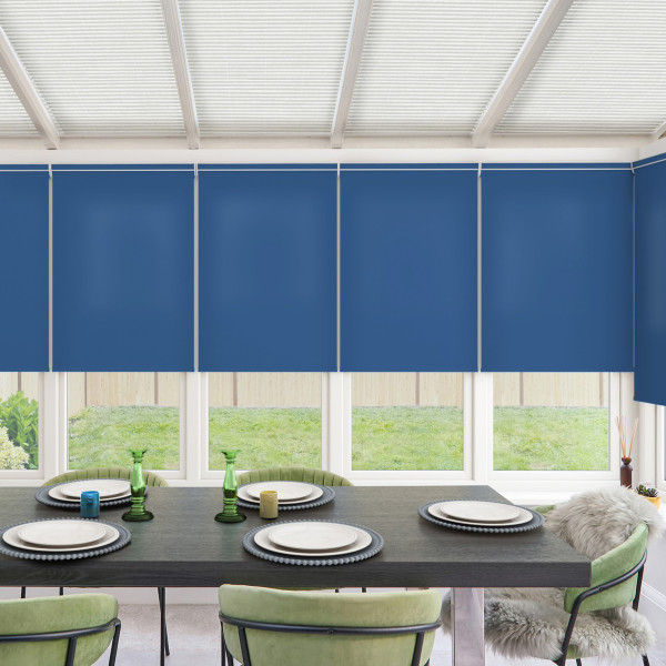 Acacia Royal Blue Roller Blind