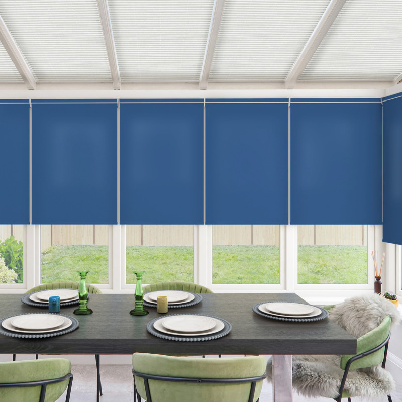 Acacia Royal Blue Roller Blind