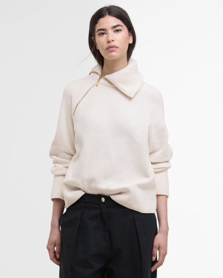 Saskia Funnel-Neck Jumper