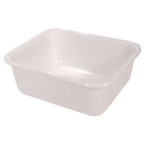Rubbermaid Commercial, Commercial grade Bus/Tote Box, 11 qt, White