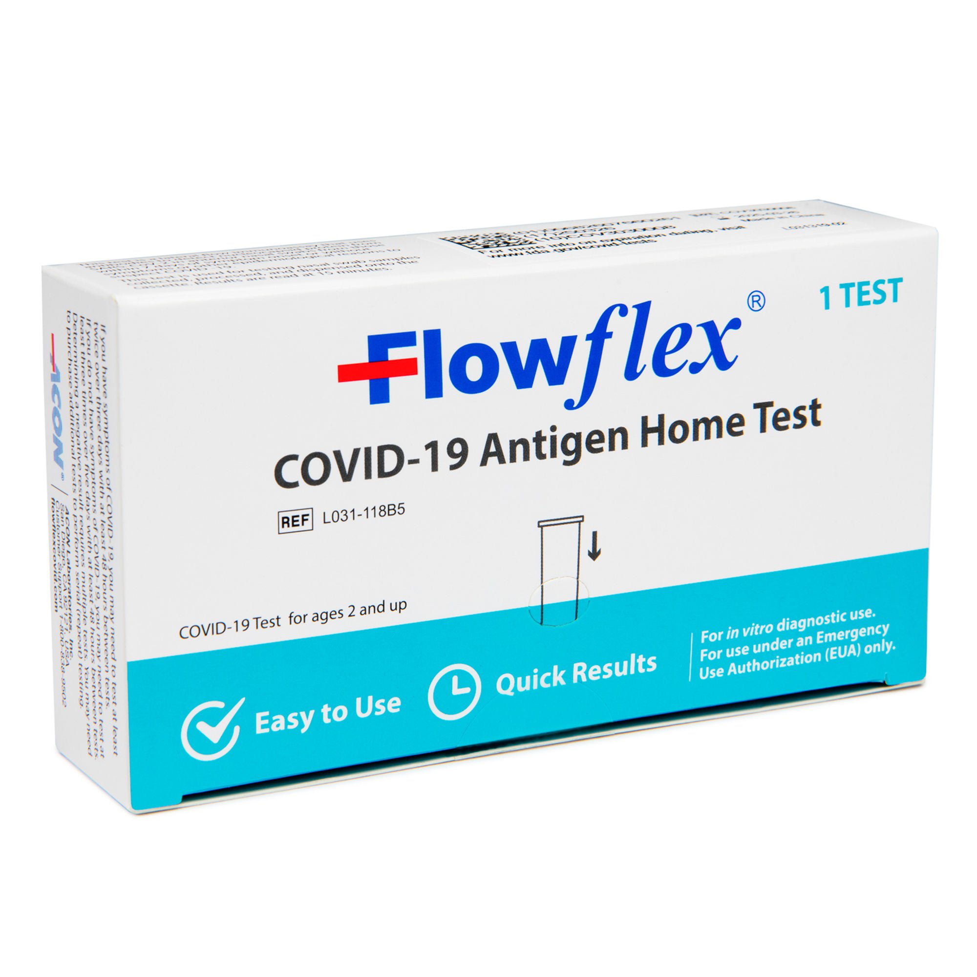 Acon Laboratories TEST KIT, COVID-19 FLOWFLEX ANTIGEN OTC (48TEST/CS)