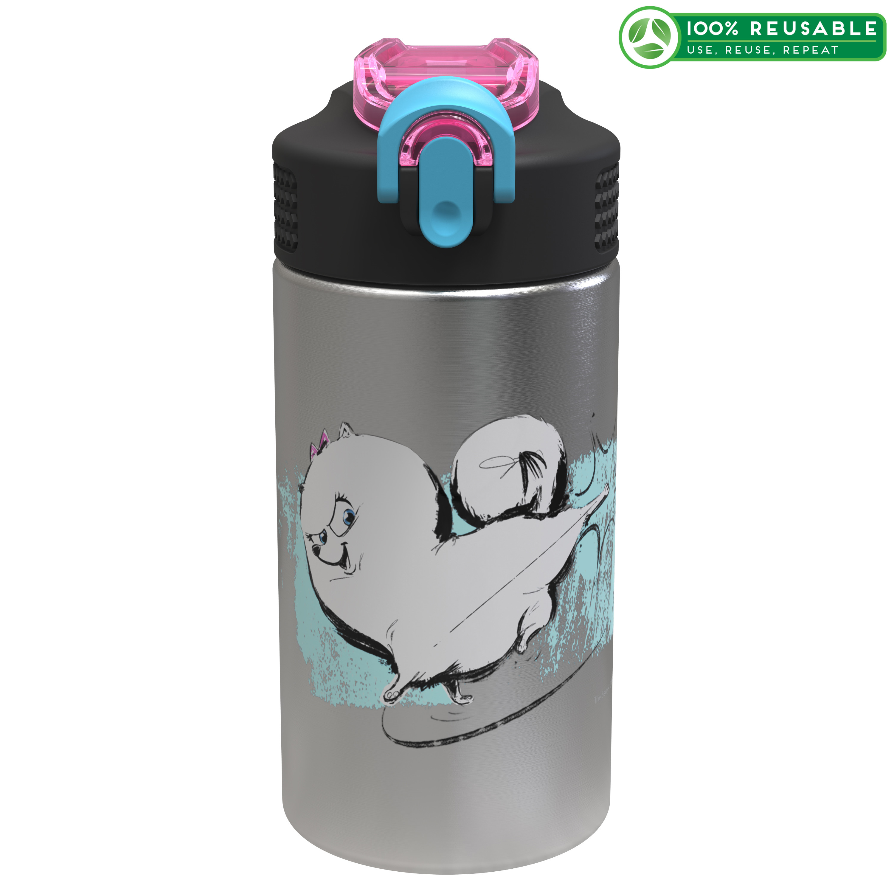 Secret Life Of Pets 2 15.5 ounce Water Bottle, Gidget slideshow image 1 Secret Life Of Pets 2 15.5 ounce Water Bottle, Gidget slideshow image 1