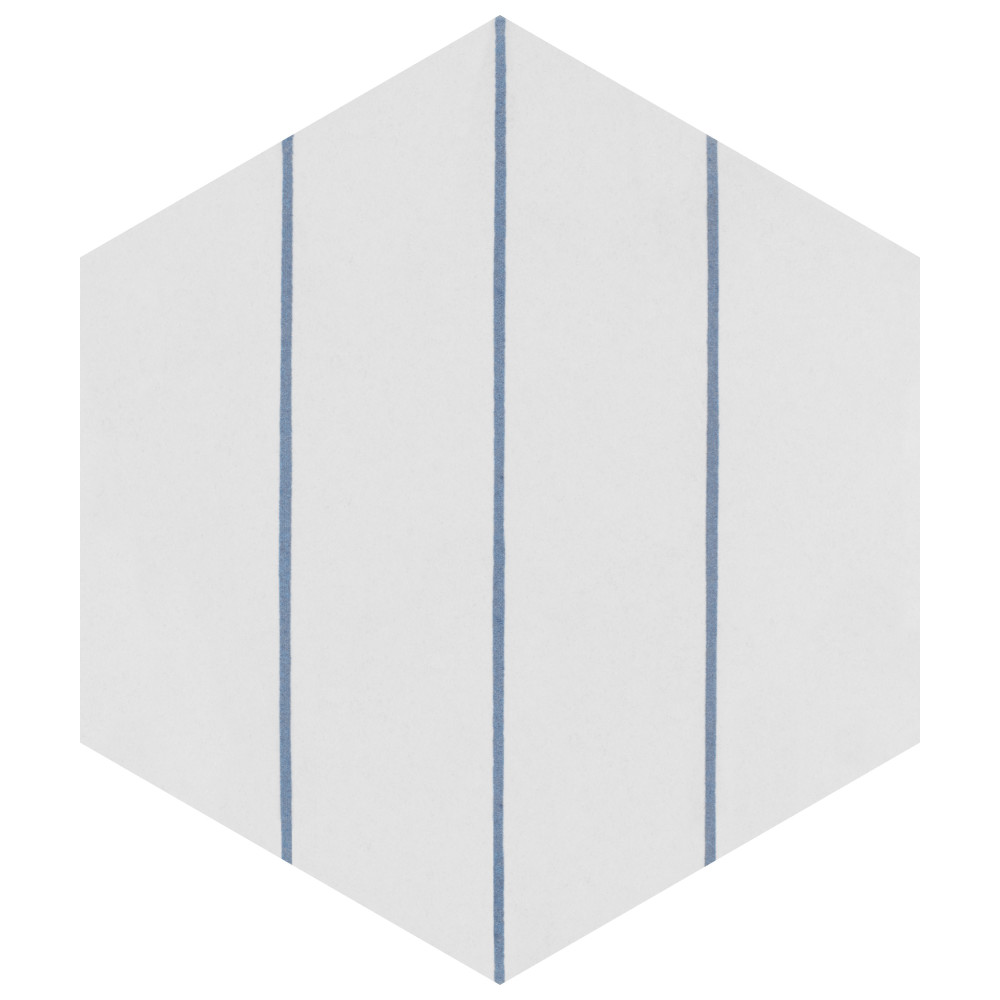 Sample – Porto Savona Hex Niagara Porcelain Floor and Wall Tile