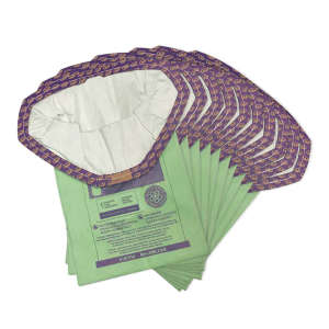 ProTeam, 6 qt. Intercept Micro Filter Bag, Open Collar (10 Pack)