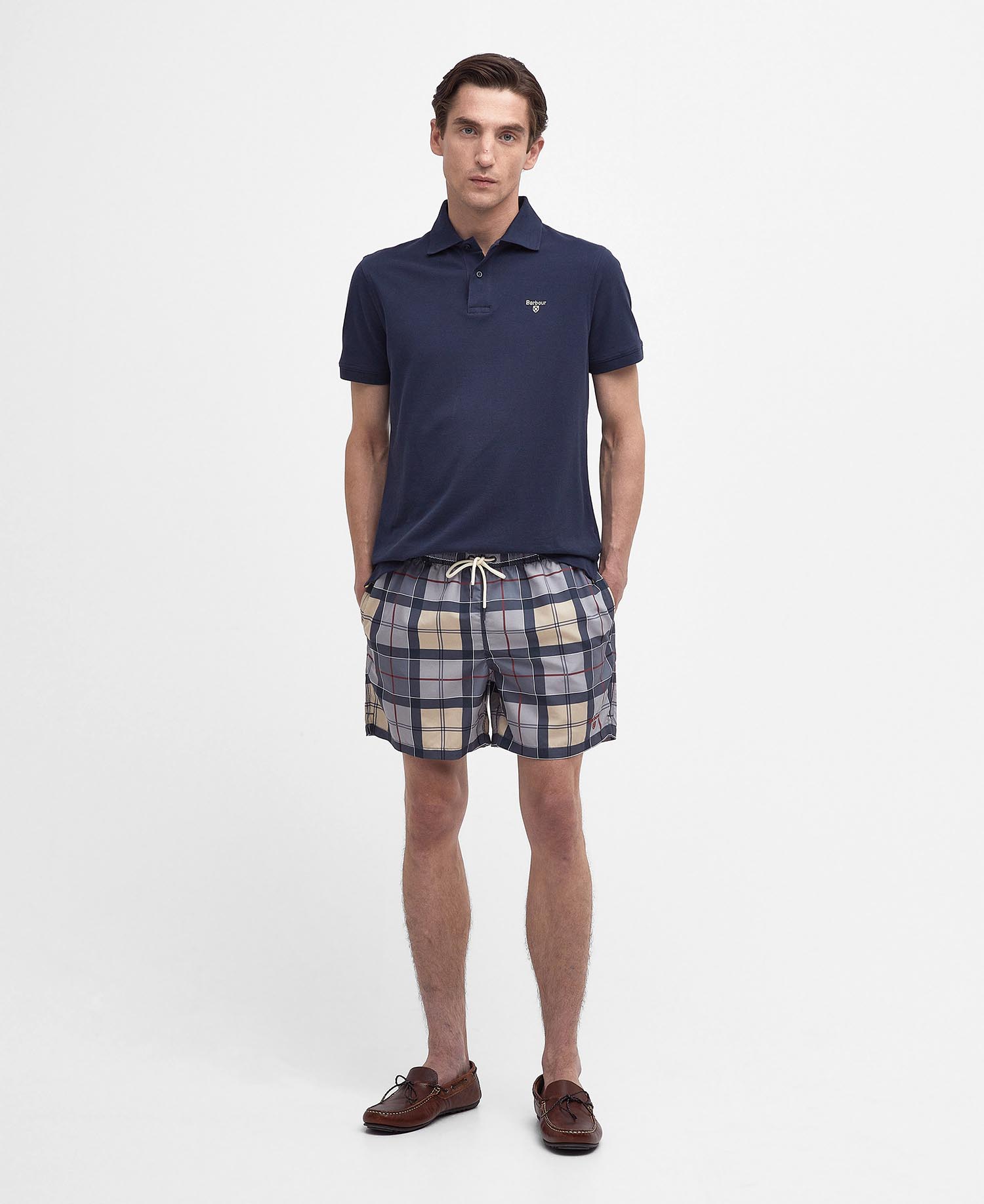 Costumi da bagno in tartan image number 0