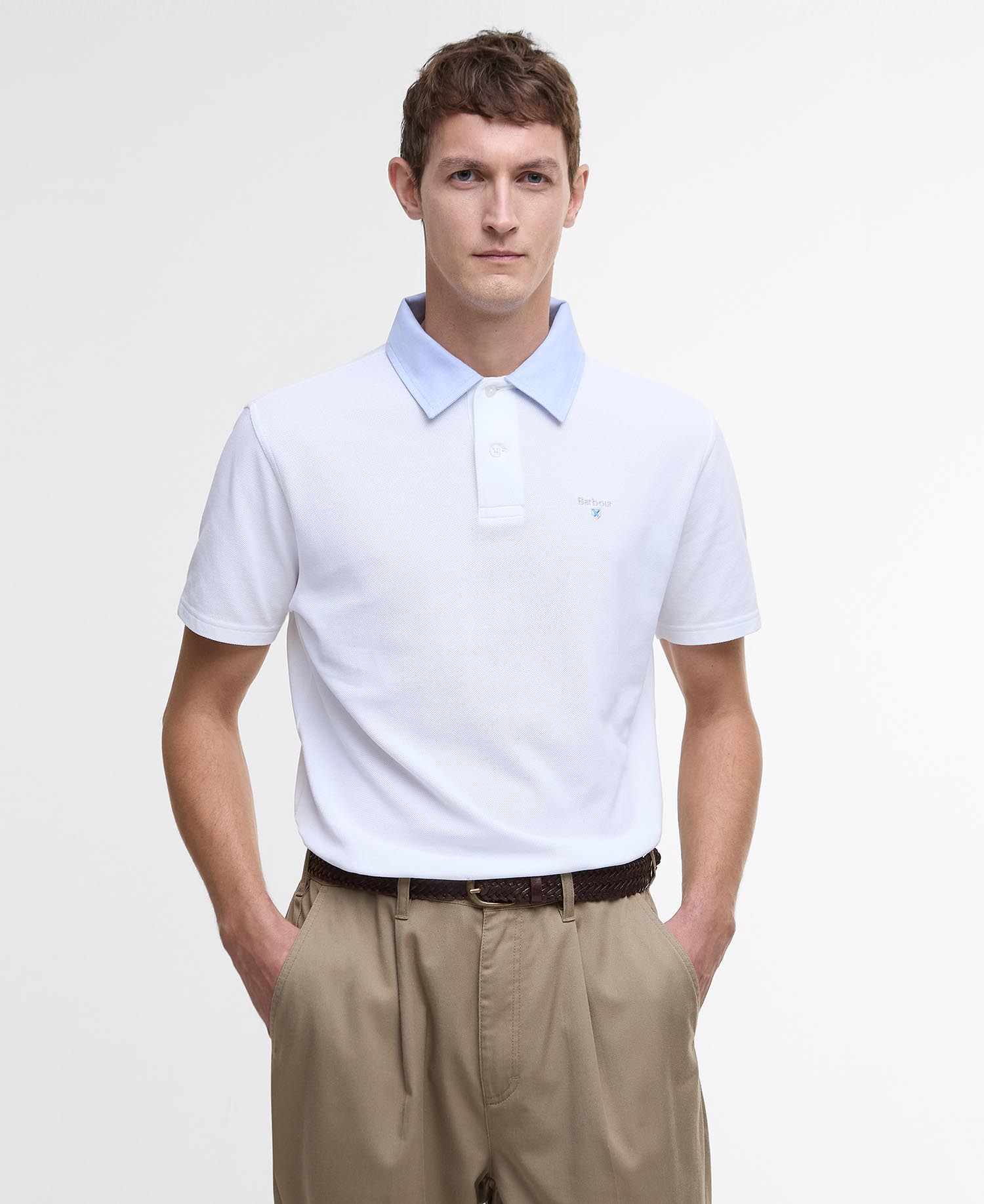 Oxford Short-Sleeved Polo Shirt image number 0