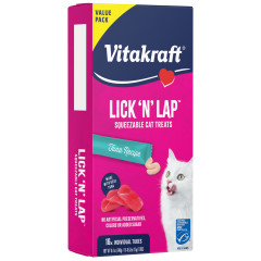 Image of Vitakraft Lick 'n' Lap™, Cat Treat with Tuna, 16 Count
