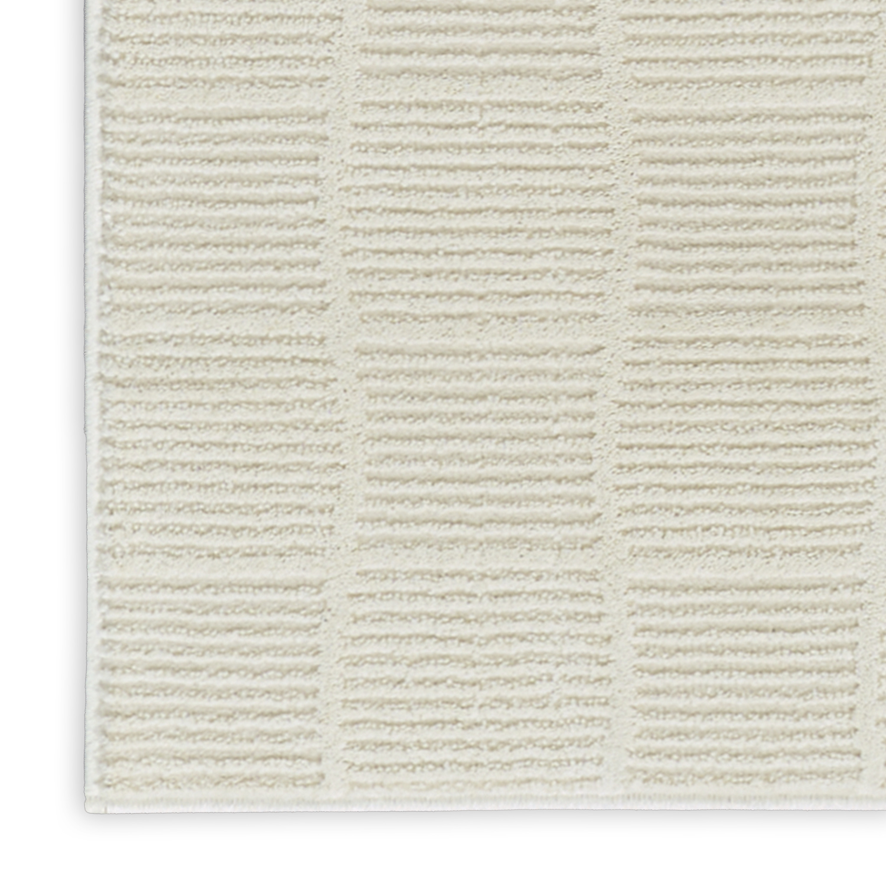 Nourison Eco Cycle 6'6" x 9'2" Ivory Modern Indoor Rug