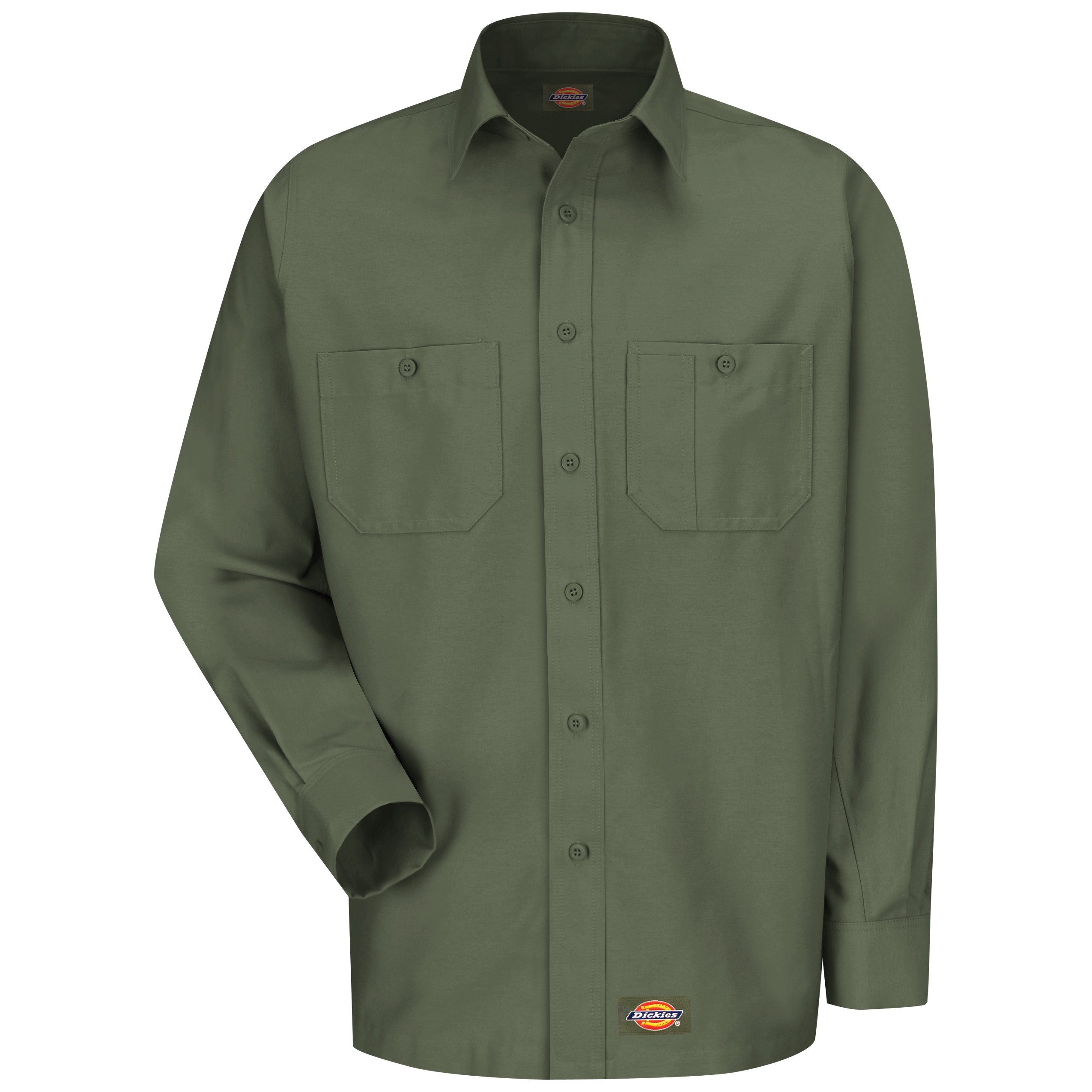 Men‘s Canvas Long-Sleeve Work Shirt-Dickies