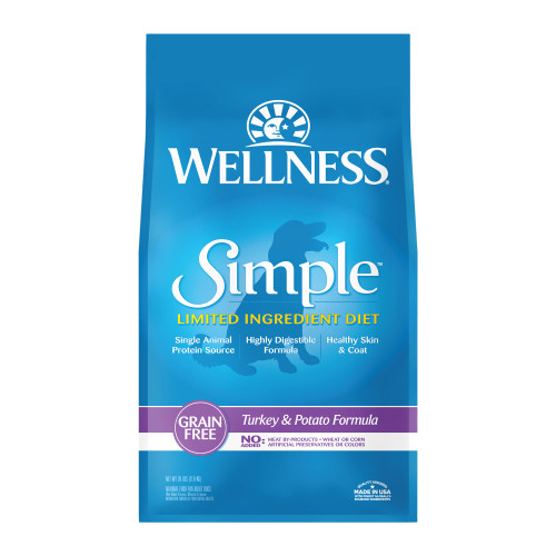 Wellness Simple Grain Free Turkey & Potato Front packaging