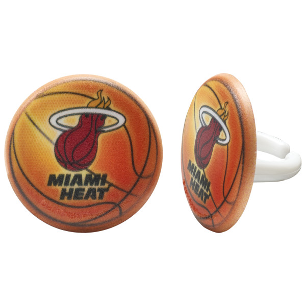 NBA Team Basketball Cupcake Rings