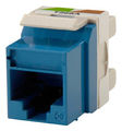 TechChoice® Cat 5e Keystone Jack Blue Pack of 25