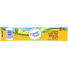 Crystal Light On the Go Sugar Free Powdered Iced Tea 0.07 oz Wrapper