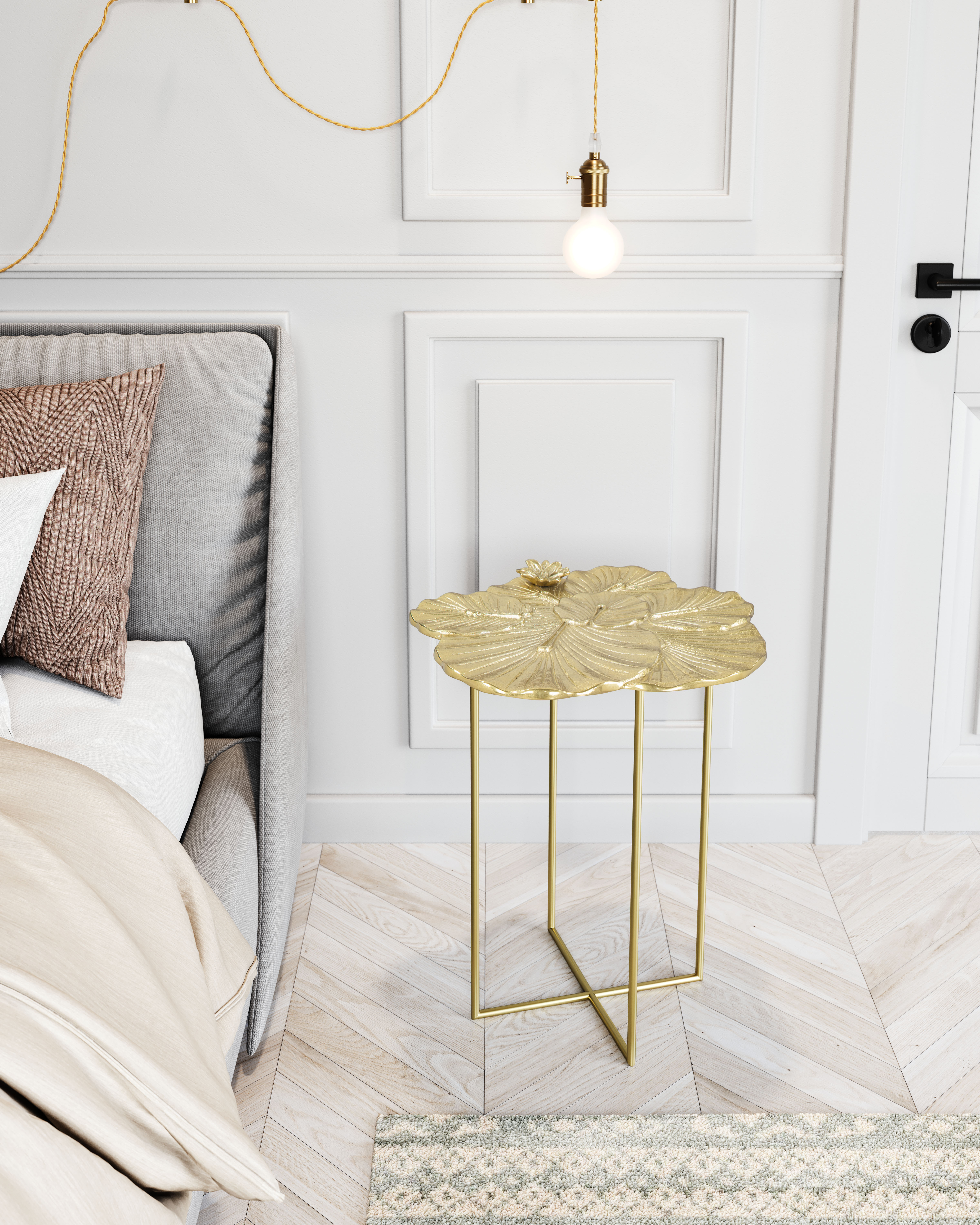 Lotus Side Table Gold product image