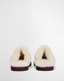 Claudia Tartan Mule Slippers Winterberry Tartan
