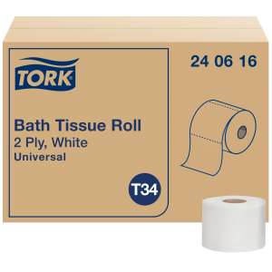 Tork, T34 Universal, 2 ply, 3.75in Bath Tissue