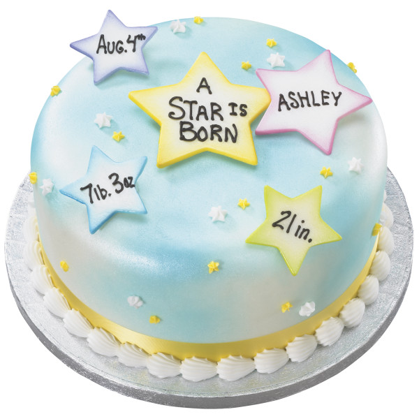 Stars - Red 3 Free Gum Paste Layon