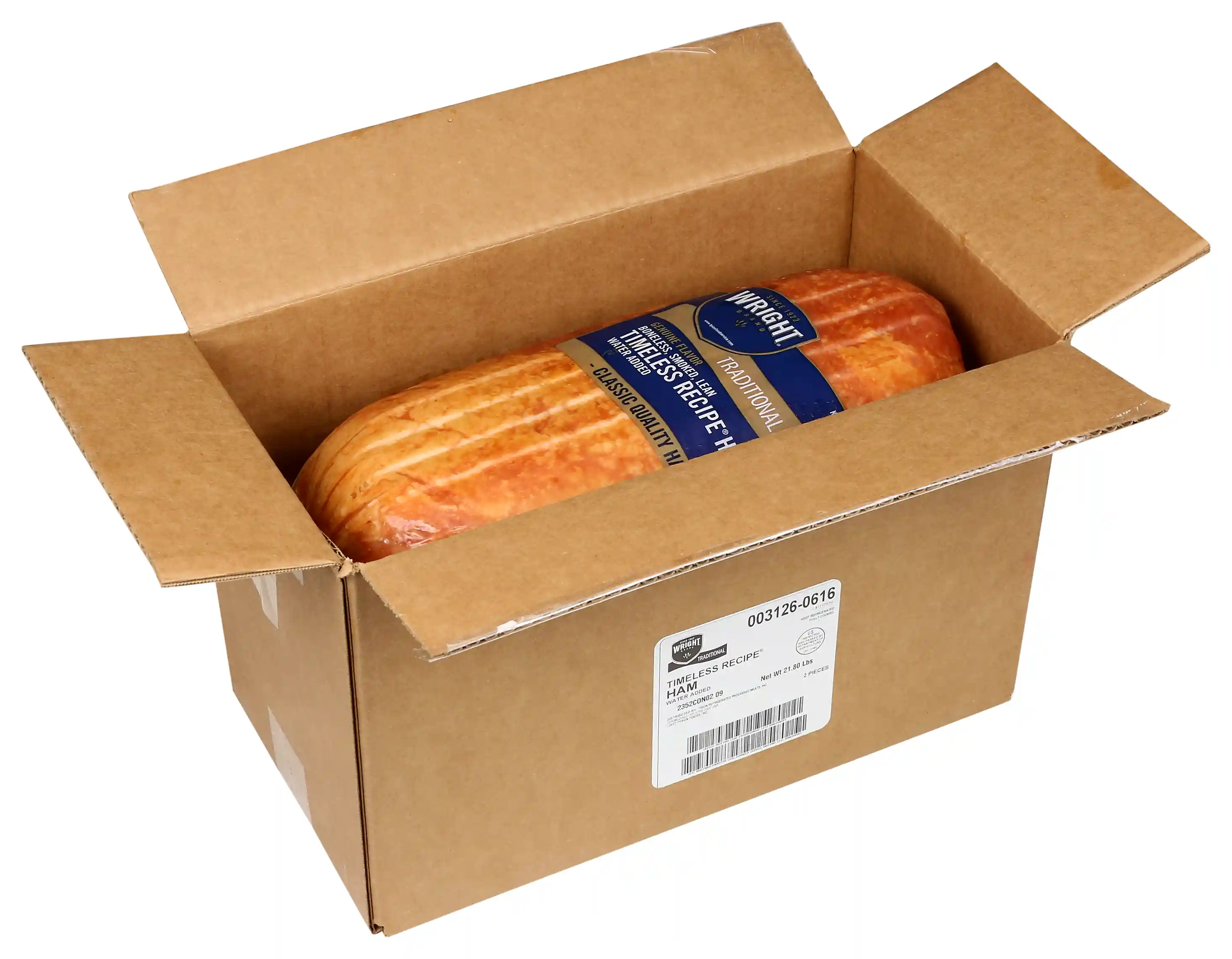 Wright® Brand Timeless Recipe® Fully Cooked Boneless Smoked Ham, 2 Count_image_21