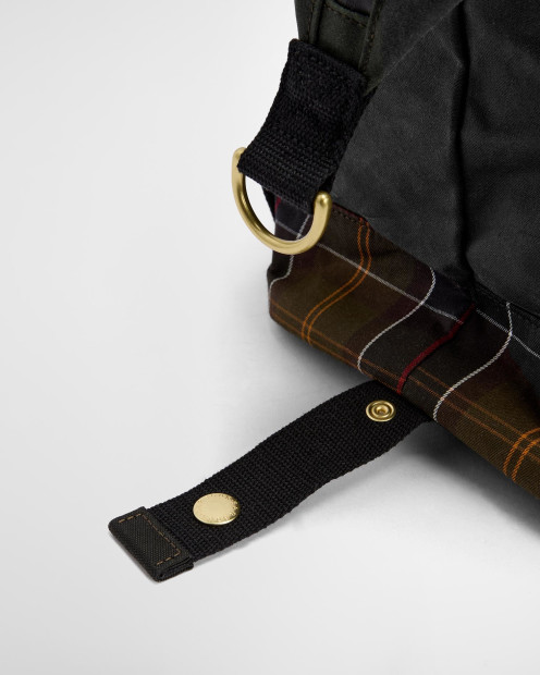 Field Waxed Holdall Sage/Classic