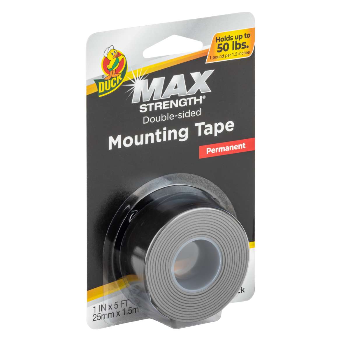 Duck Max Strength® Black Mounting Tape Image