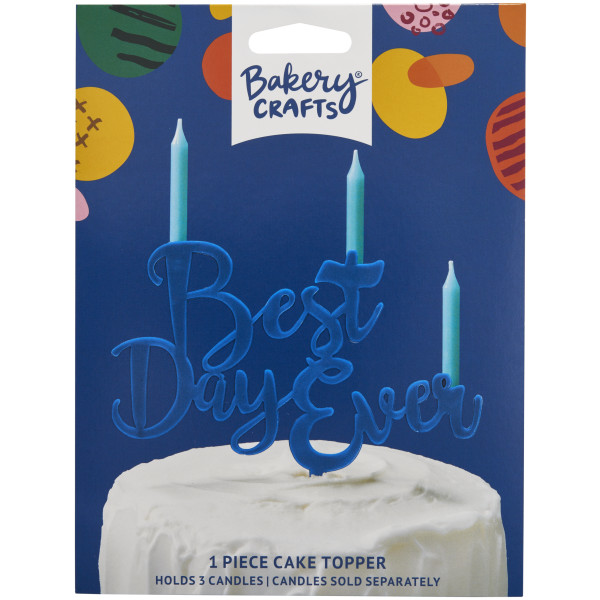 Best Day Ever Assortment Plastic Candle Holder