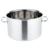 17-quart Intrigue® stainless steel sauce pot in mirror finish