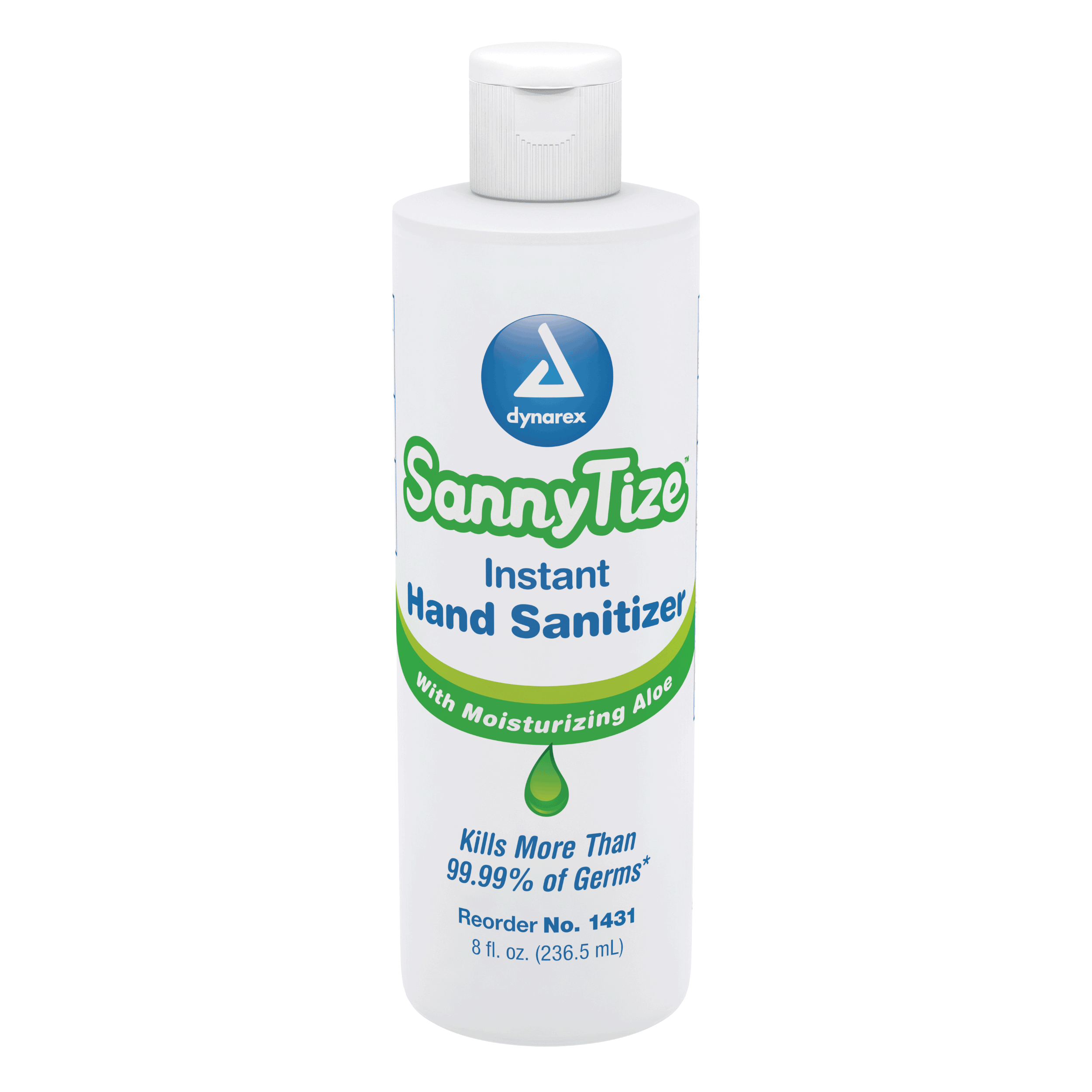 SannyTize Instant Hand Sanitizer 8 oz - round bottle
